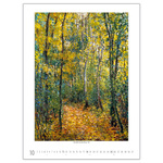 Claude Monet, képes falinaptár 2026