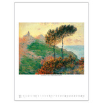 Claude Monet, képes falinaptár 2026