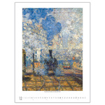 Claude Monet, képes falinaptár 2026