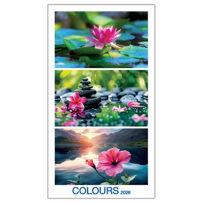 Colours, képes falinaptár 2026
