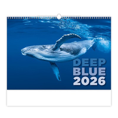 Deep Blue, képes falinaptár 2026