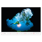 Deep Blue, képes falinaptár 2026