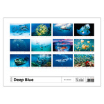 Deep Blue, képes falinaptár 2026