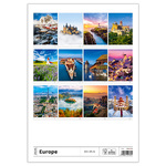 Europe, képes falinaptár 2026