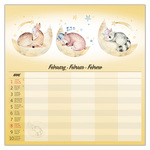 Family Planner LP, képes lemeznaptár 2026