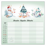 Family Planner LP, képes lemeznaptár 2026