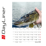 Horgászat B4, képes falinaptár 2026