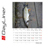 Horgászat B4, képes falinaptár 2026