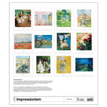 Impressionism, képes falinaptár - Exclusive Edition 2026