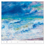 Impressionism LP, képes falinaptár 2026