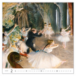 Impressionism LP, képes falinaptár 2026