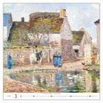 Impressionism LP, képes falinaptár 2026