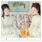 Impressionism LP, képes falinaptár 2026