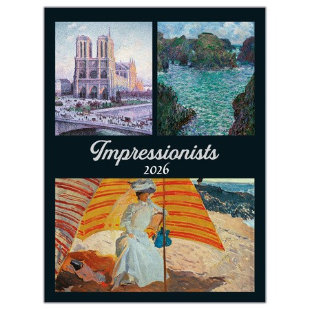 Impressionists, képes falinaptár 2026