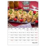 Ízek világa - Mindmegette - B4, képes falinaptár 2026