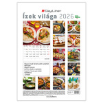 Ízek világa - Mindmegette - B4, képes falinaptár 2026
