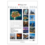 Képes Világ B4, képes falinaptár 2026