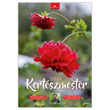 Kertészmester B3, képes falinaptár 2026