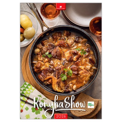 KonyhaShow - Mindmegette - B3, képes falinaptár 2026