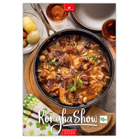 KonyhaShow - Mindmegette - B3, képes falinaptár 2026