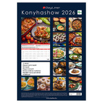 KonyhaShow - Mindmegette - B3, képes falinaptár 2026