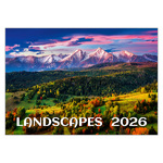 Landscapes, képes falinaptár 2026