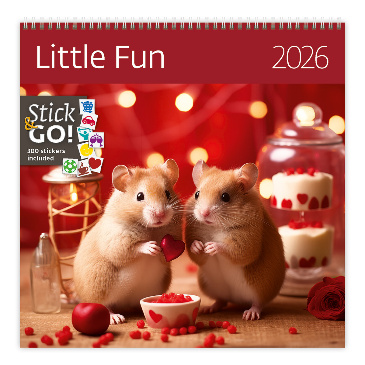 Little Fun LP, képes lemeznaptár 2026 Little Fun LP, képes lemeznaptár 2026