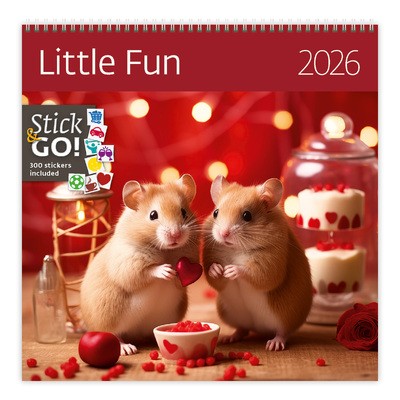 Little Fun LP, képes lemeznaptár 2026