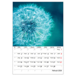 Macro lens B4, képes falinaptár 2026