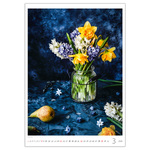 Magic Flowers, képes falinaptár 2026