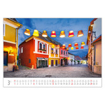 Magyarország B3, képes falinaptár 2026