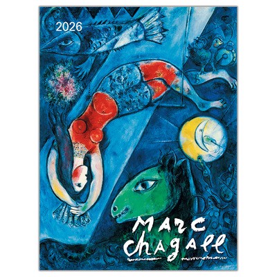 Marc Chagall, képes falinaptár 2026