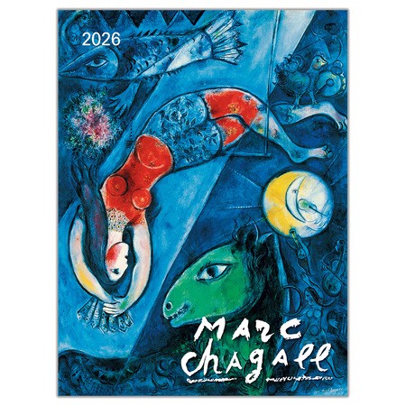 Marc Chagall, képes falinaptár 2026