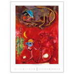 Marc Chagall, képes falinaptár 2026