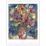 Marc Chagall, képes falinaptár 2026