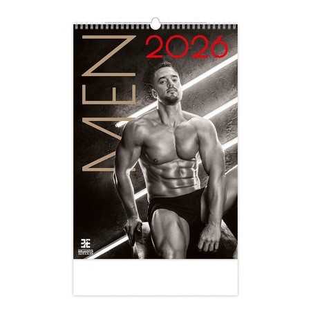 Men, képes falinaptár - Exclusive Edition 2026