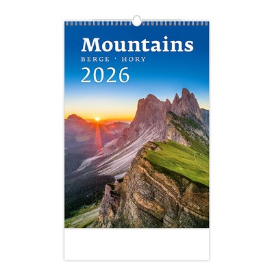 Mountains, képes falinaptár 2026