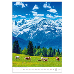 Mountains, képes falinaptár 2026