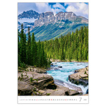 Mountains, képes falinaptár 2026