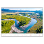 National Parks, képes falinaptár 2026