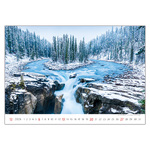 National Parks, képes falinaptár 2026