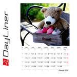 Teddy B4, képes falinaptár 2026