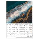 Természet varázsa B4, képes falinaptár 2026