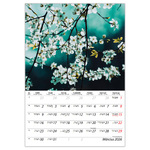 Természet varázsa B4, képes falinaptár 2026