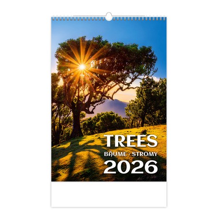 Trees, képes falinaptár 2026
