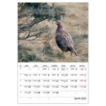 Vadászat B4, képes falinaptár 2026