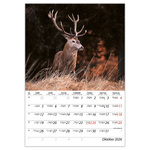 Vadászat B4, képes falinaptár 2026