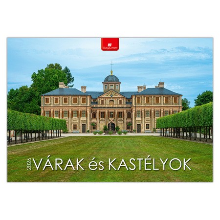 Várak és Kastélyok B3, képes falinaptár 2026