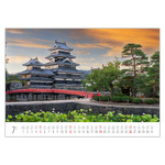 Várak és Kastélyok B3, képes falinaptár 2026