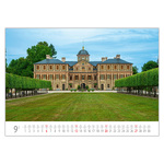 Várak és Kastélyok B3, képes falinaptár 2026